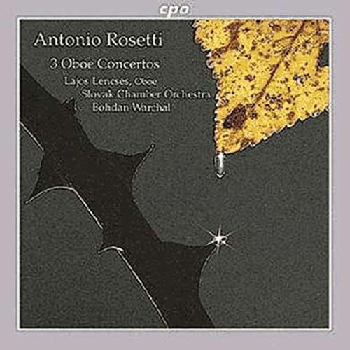 3 Oboe Concertos (Warchal, Slovak Co, Lencses) Rakuten