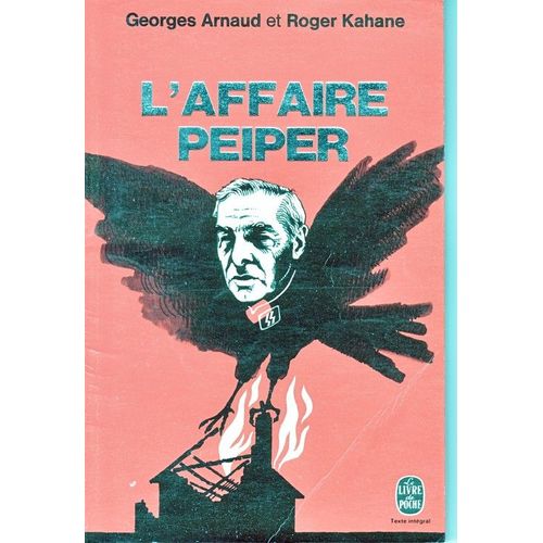 L'affaire Peiper - Plus Qu'un Fait Divers   de Arnaud, Georges  Format Poche 