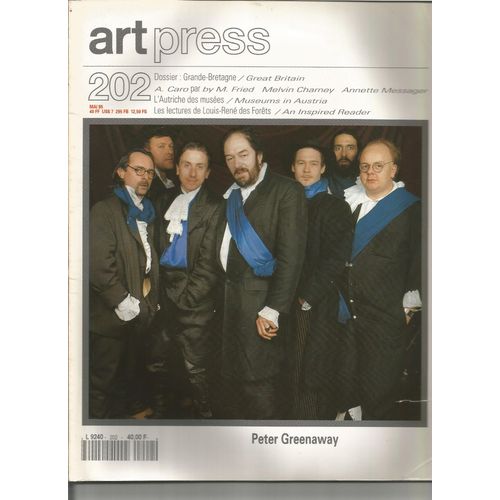 Art Press, N_ 202, Mai 1995. Contient Entre Autres : Rush, Par B. Cornand (3 P.). Autriche, La Fin De L'euphorie, Par Robert Fleck (3 P.). Quand L'image A Le Dernier Mot , Interview De Peter...   de Brigitte Cornand