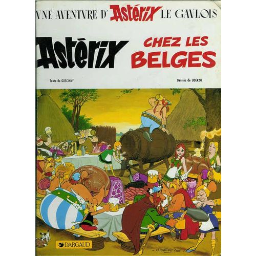 Astrix Chez Les Belges   de Ren Goscinny 
