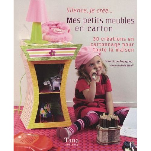Mes Petits Meubles En Carton - Crations En Cartonnage Pour Toute La Maison   de Augagneur Dominique  Format Beau livre 