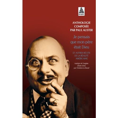 Je Pensais Que Mon Pere Etait Dieu Et Autres Recits De La Realite Americaine    Format Poche 