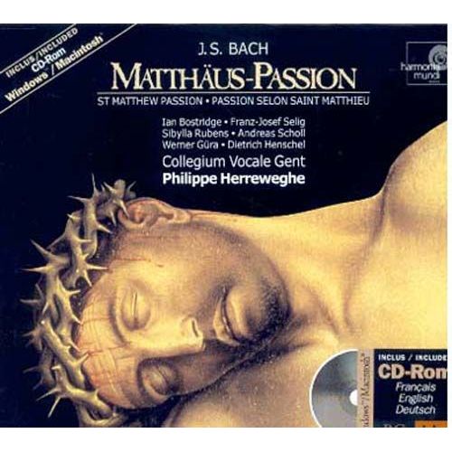 Passion Selon St Matthieu - 3 Cd + Cd Rom Pc - Johann Sebastian Bach