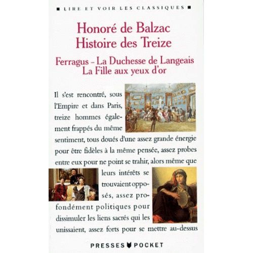 Histoire Des Treize    Format Poche 