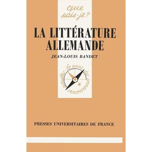 La Littrature Allemande    Format Poche 