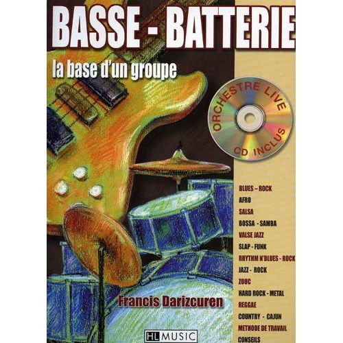 Basse - Batterie La Base D'un Groupe Basse/Batterie