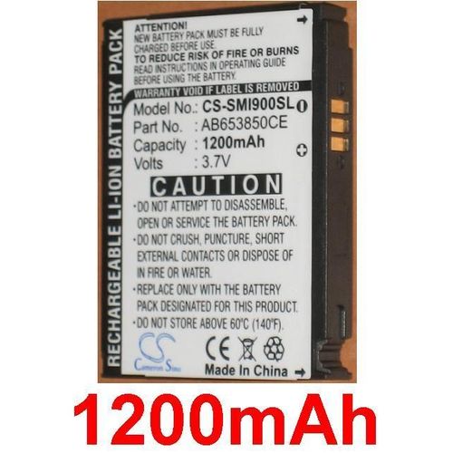 Batterie Compatible Pour Samsung Sgh-I900 - I900e - I900i - I900v Omnia Player Addict