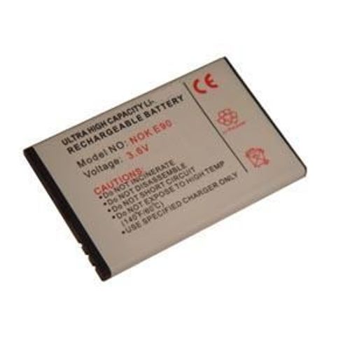 Batterie Lithium Li-Ion  3,7v 1300 Mah Compatible Pour Nokia E61i E63 E71 E90 N810  Equivalent  La Rfrence : Bp-4l