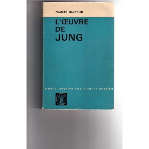 L'oeuvre De Jung   de charles baudouin 