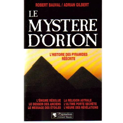 Le Mystere D'orion   de Robert Bauval  Format Broch 