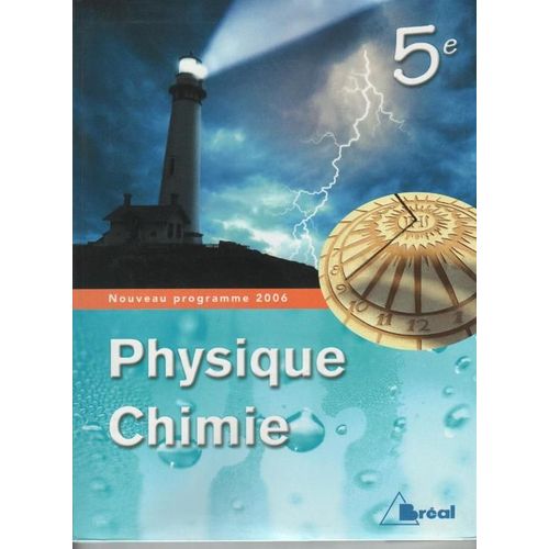 Physique Chimie 5ème Livre De L