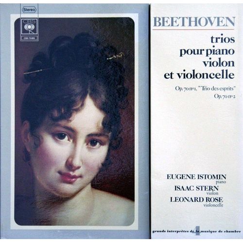 Trios pour piano violon et violoncelle Op. 70 n° 1 