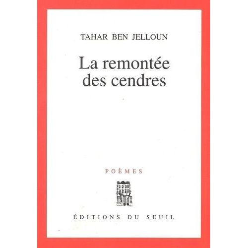 La Remonte Des Cendres - Suivi De Non Identifis    Format Broch 