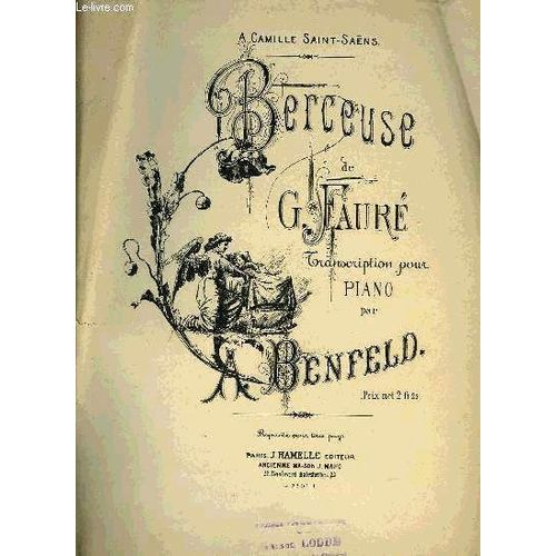 Berceuse   de gabriel faure