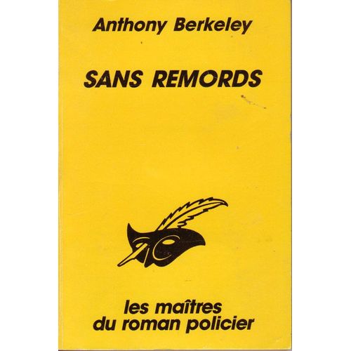 Sans Remords   de anthony berkeley  Format Poche 