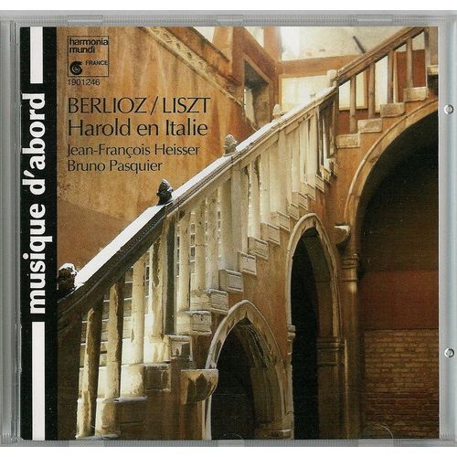 Berlioz : Harold En Italie, Symphonie En 4 Parties Avec Alto Principal, Partition De Piano Avec La Partie D'alto De Franz Liszt / Schuman 4 Pieces Pour Alto Et Piano Op. 113 - Hector Berlioz