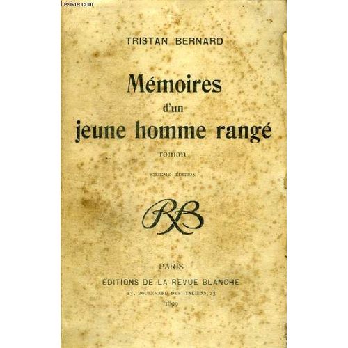 Mmoires D'un Jeune Homme Rang   de tristan bernard  Format Broch 
