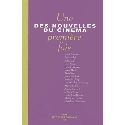 Des Nouvelles Du Cinma Tome 3 - Une Premire Fois   de Sarah Bertrand  Format Beau livre 
