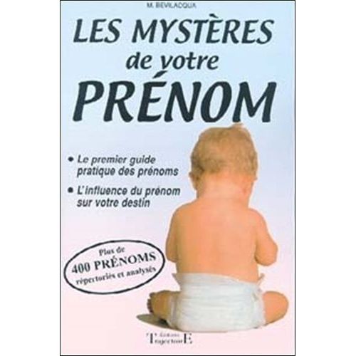 Les Mystres De Votre Prnom   de Bvilacqua Marguerite  Format Broch 