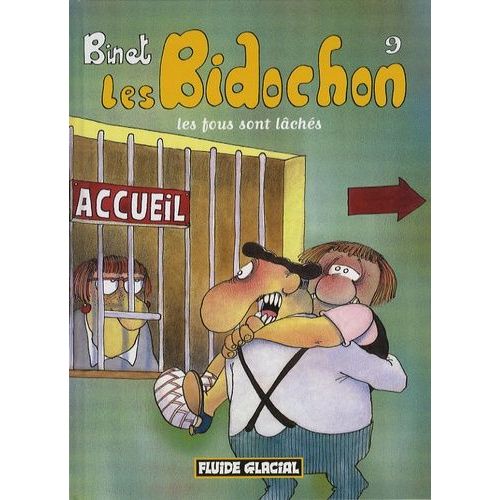 Les Bidochon Tome 9 - Les Fous Sont Lchs   de Binet Christian  Format Album 