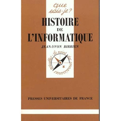Histoire De L'informatique    Format Poche 