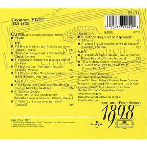Carmen - Extraits - Georges Bizet