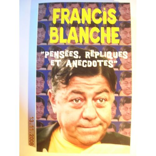 Penses, Rpliques Et Anecdotes    Format Non Precis 