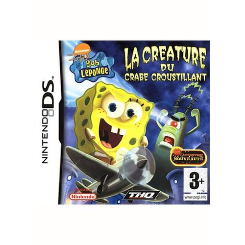 Bob L'ponge : La Crature Du Crabe Croustillant Nintendo Ds