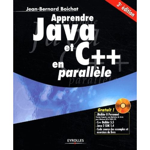 Apprendre Java Et C++ En Parallle (1 Cd-Rom)    Format Grand Format 