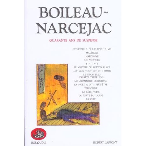Quarante Ans De Suspense Tome 2   de Boileau Pierre  Format Beau livre 