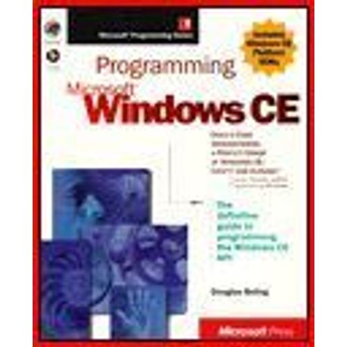Programming Windows Ce   de Douglas Boling  Format Broch 