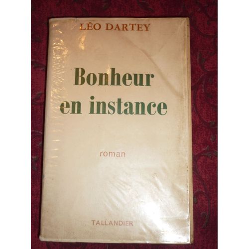 Bonheur En Instance   de DARTEY LO 
