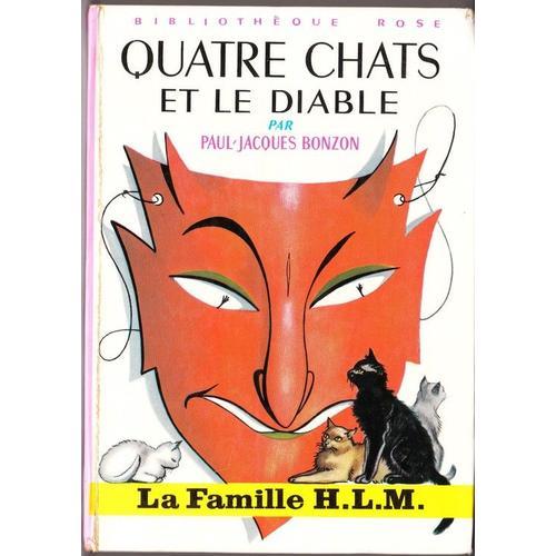 Quatre Chats Et Le Diable   de bonzon paul-jacques 