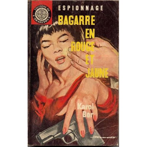 Bagarre En Rouge Et Jaune   de karol bor