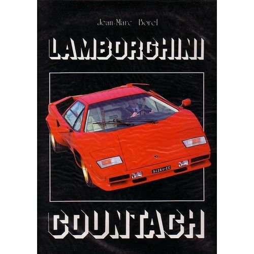 Lamborghini Countach   de borel, jean -marc 