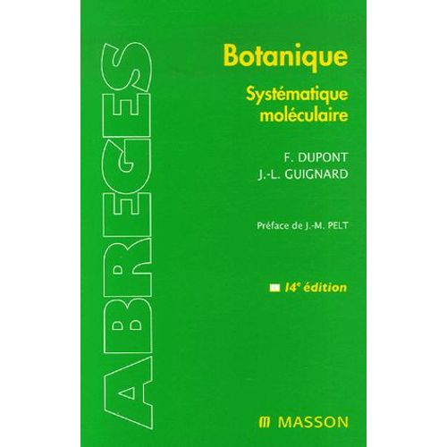 Botanique - Systme Molculaire   de Frdric Dupont  Format Broch 