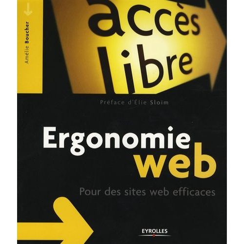 Ergonomie Web - Pour Des Sites Web Efficaces    Format Beau livre 