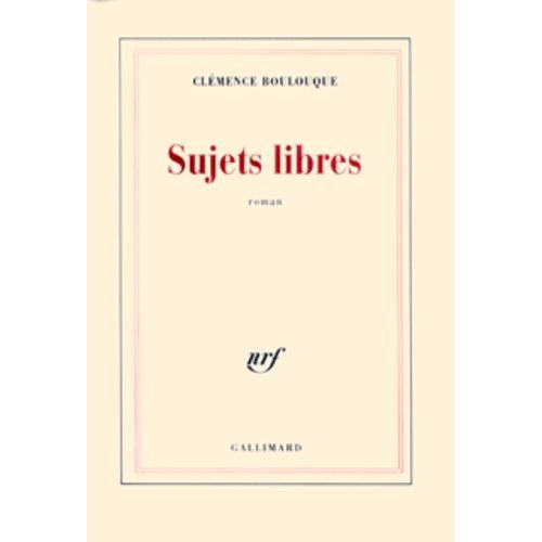 Sujets Libres   de Boulouque Clmence  Format Beau livre 