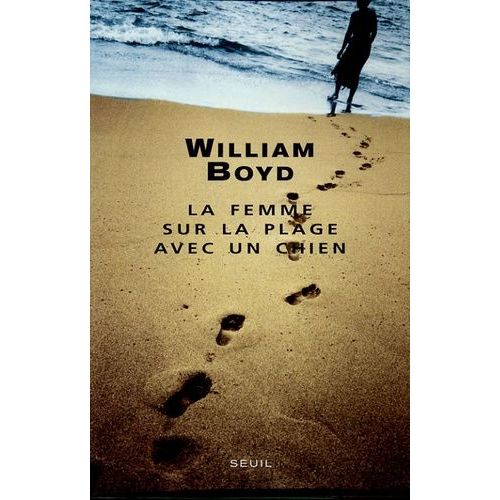 La Femme Sur La Plage Avec Un Chien    Format Beau livre 