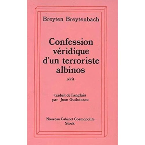 Confession Vridique D'un Terroriste Albinos    Format Beau livre 