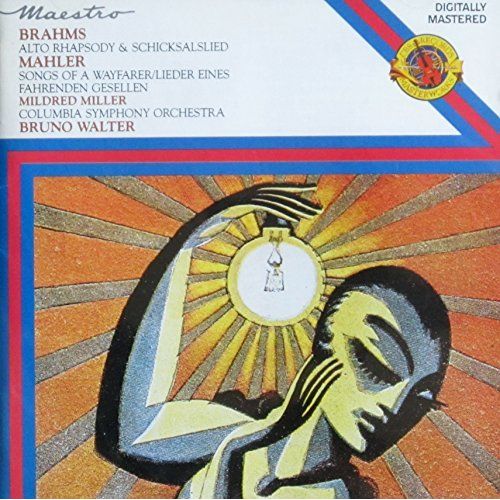 Brahms : Rhapsodie Pour Contralto - Chant Du Destin / Mahler : Chants D'un Compagnon Errant (Mildred Miller) - Bruno Walter