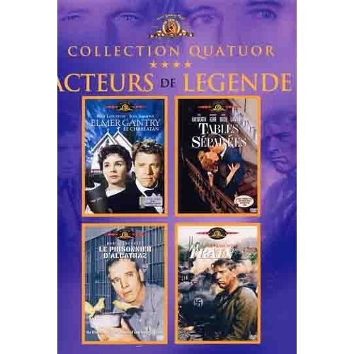 Burt Lancaster Elmer Gantry le charlatan + Le prisonnier d'Alcatraz