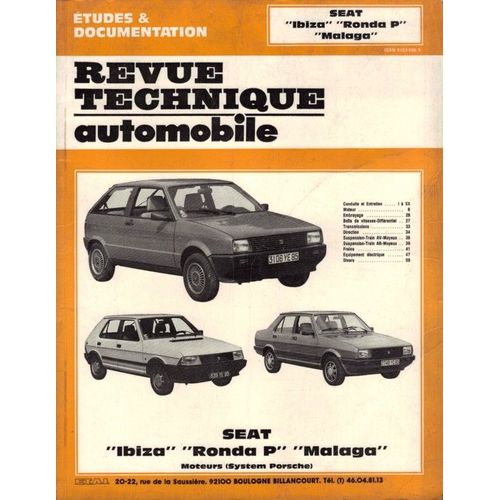 Seat - Moteurs System Porsche   