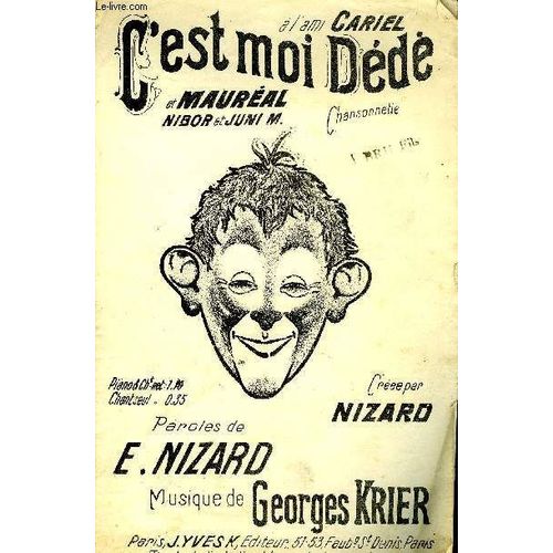 C'est Moi Dede   de KRIER GEORGES / NIZARD E. / KRIER G.