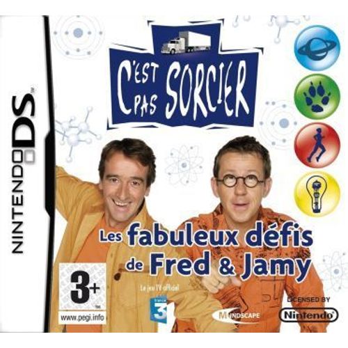 C'est Pas Sorcier : Les Fabuleux Dfis De Fred & Jamy (Jeu) Nintendo Ds