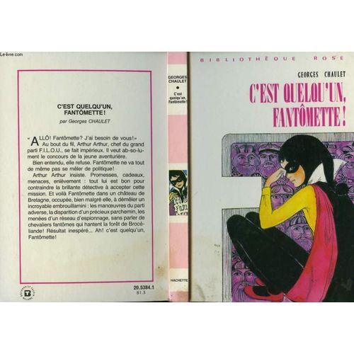 C'est Quelqu'un, Fantomette !    Format Reli 