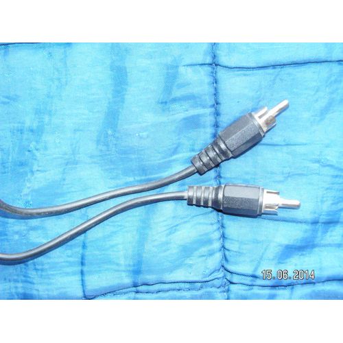 Cable 1 x RCA pour audio ou video - Pour vido ou audio Simple RCA