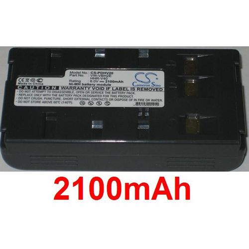 Camscope Batterie BN-V11U, BN-V12, BN-V12U, BN-V14U, BN-V15, BN-V18U, BN-V20, BN-V20U, BN-V22, BN-V22U, BN-V24U, BN-V25, BN-V25U, BN-V65 compatible pour JVC GR-1U, GR-323U, GR-AS-X760U Srie