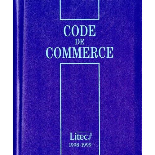 Code Du Commerce   de Collectif null  Format Reli 
