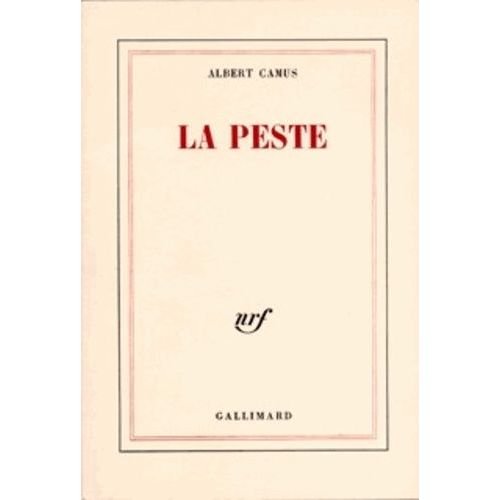 La Peste    Format Grand Format 